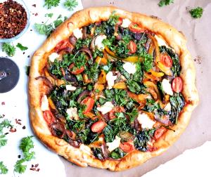 1 piece (113 g) Gourmet Vegetarian Pizza
