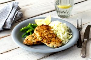 1 piece (113 g) Pork Schnitzel