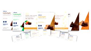 1 piece (11.4 g) IsaDelight Super-Chocolate - No Added Sugar Dark Chocolate Tangerine Flavor