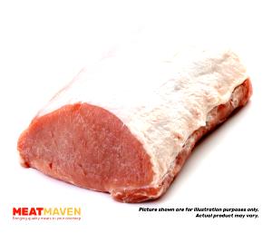 1 Piece (117.0 G) Pork Loin, raw