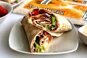 1 piece (142 g) Asiago Roast Beef Wrap