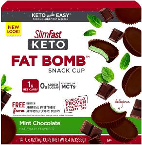 1 piece (17 g) Keto Fat Cups Chocolate Mint
