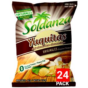 1 Piece (1.7 G) Yuca Cassava Chips