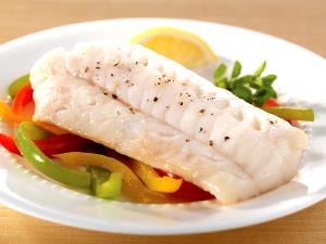 1 piece (170 g) Alaskan Cod