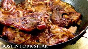 1 Piece (185.0 G) Boston Butt Steak, cooked