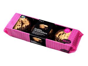 1 piece (19 g) Double Chocolate Crisps