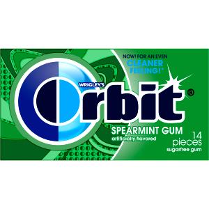 1 piece (1.9 g) Orbit Sugar Free Chewing Gum - Original