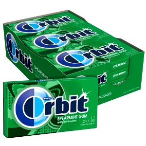 1 piece (1.9 g) Sugar Free Spearmint Gum