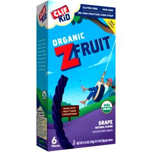 1 piece (20 g) Clif Kid Organic Twisted Fruit - Grape