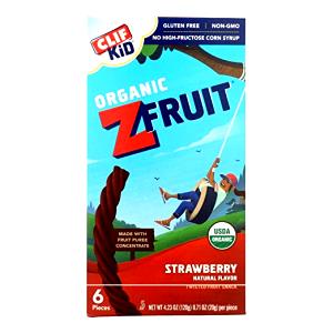 1 piece (20 g) Clif Kid Organic Twisted Fruit - Strawberry