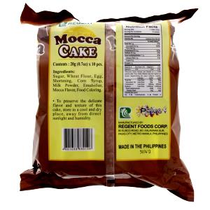 1 piece (20 g) Mocca Cake