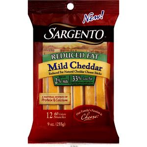 1 piece (21 g) Reduced Fat Mild Cheddar Cheese Sticks