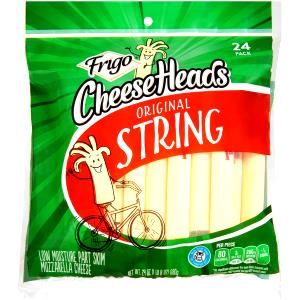 1 piece (24 g) Reduced Fat Cheese Heads Natural Cheese Sticks