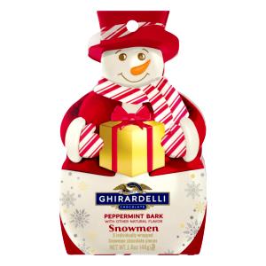 1 piece (25 g) Peppermint Bark Snowman