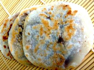 1 piece (2.5 oz) Red Bean Paste Shao Bing