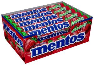 1 piece (2.7 g) Strawberry Chewy Mints