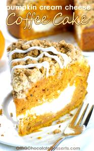 1 piece (28 g) Pumpkin Cream Cheese Coffeecake