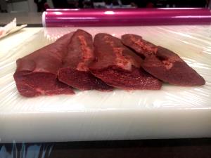 1 Piece (299.0 G) Pork Spleen, cooked