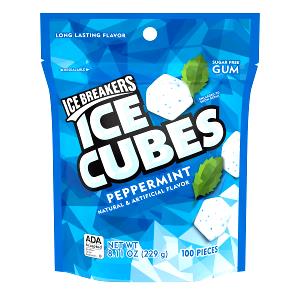 1 piece (3 g) Ice Sugarless Gum