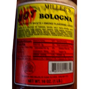 1 piece (30 g) Hot Bologna