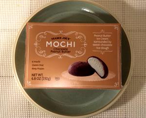 1 piece (32 g) Chocolate Peanut Butter Mochi