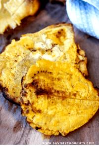 1 piece (37 g) Tostones