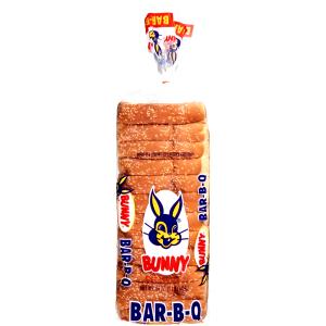 1 piece (38 g) Enriched Bar-B-Q Bread