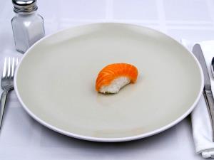 1 piece (38 g) Fresh Salmon Nigiri
