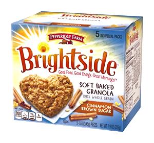 1 piece (45 g) Brightside Soft Baked Granola - Cinnamon Brown Sugar