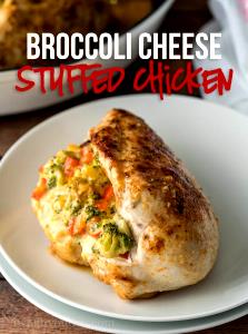 1 piece (5.5 oz) Reduced Fat Broccoli and Cheese Stuffed Chicken Breasts