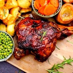 1 piece (57 g) Golden Roast Leg