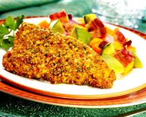 1 piece (6 oz) Chili Lime Tortilla Crusted Tilapia