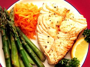 1 piece (6 oz) Halibut