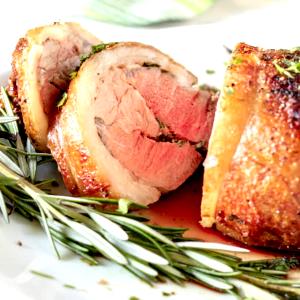 1 Piece (64.0 G) Lamb Loin, cooked