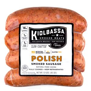 1 Piece (76.0 G) Polish Sausage from Beef & Pork, smoked