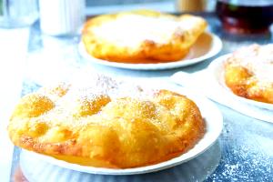1 Piece (8" Dia) Fried Dough Bread