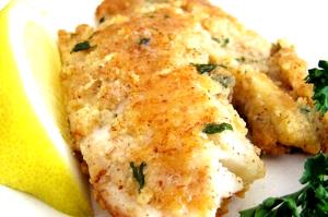 1 piece (85 g) Almond Crusted Tilapia