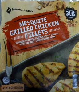 1 piece (85 g) Mesquite Chicken Breast Fillets