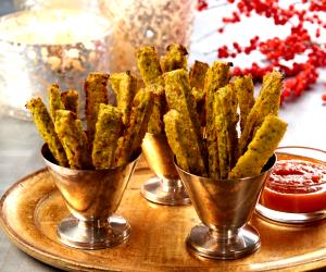 1 Piece Baked Kale Polenta Fries