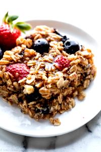 1 Piece Baked Oatmeal