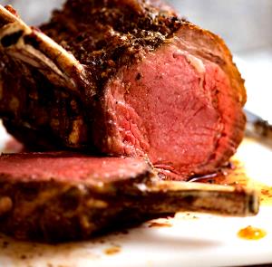 1 Piece Beef Rib, Large End, Roasted, Slo