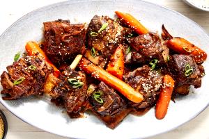 1 Piece Beef Rib, Shortrib, Braised, Slo