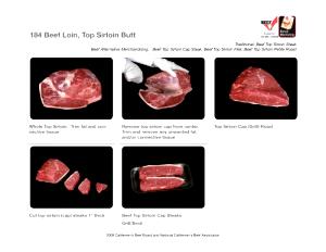 1 Piece Beef Top Sirloin, Broiled, Slf (Sirloin Strip)