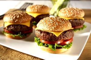 1 Piece Black Angus Steak Burger