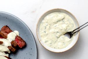 1 Piece Blue Cheese Sauce