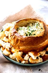 1 piece Bread with Dip