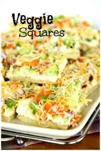 1 Piece Cheesy Veggie Squares