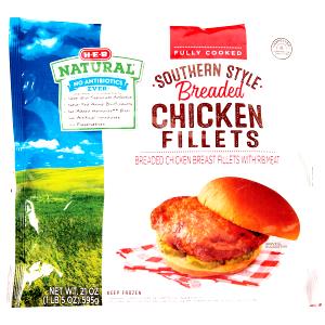 1 Piece Chicken Breast Patties, Southern Style