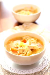 1 Piece Chicken Noodle Soup (Bowl)
