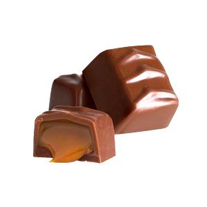 1 Piece Chocolate Covered Caramel Candy